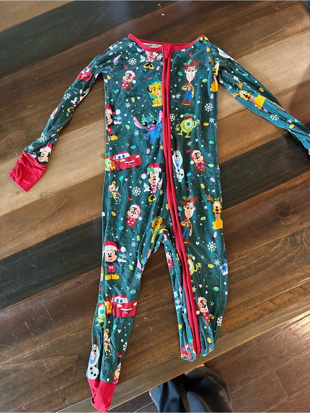 Pixar Little Sleepies Christmas Zipper
